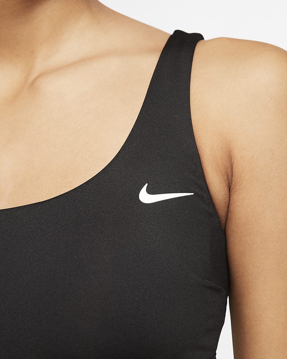 Nike Essential Women s Scoop Neck Midkini Swim Top